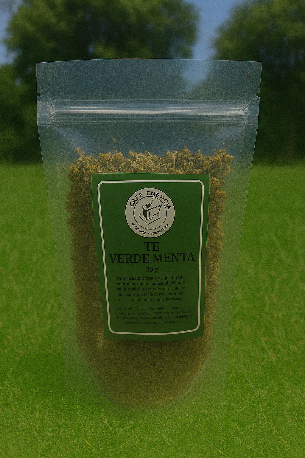 Te Verde Menta envase 50 gramos