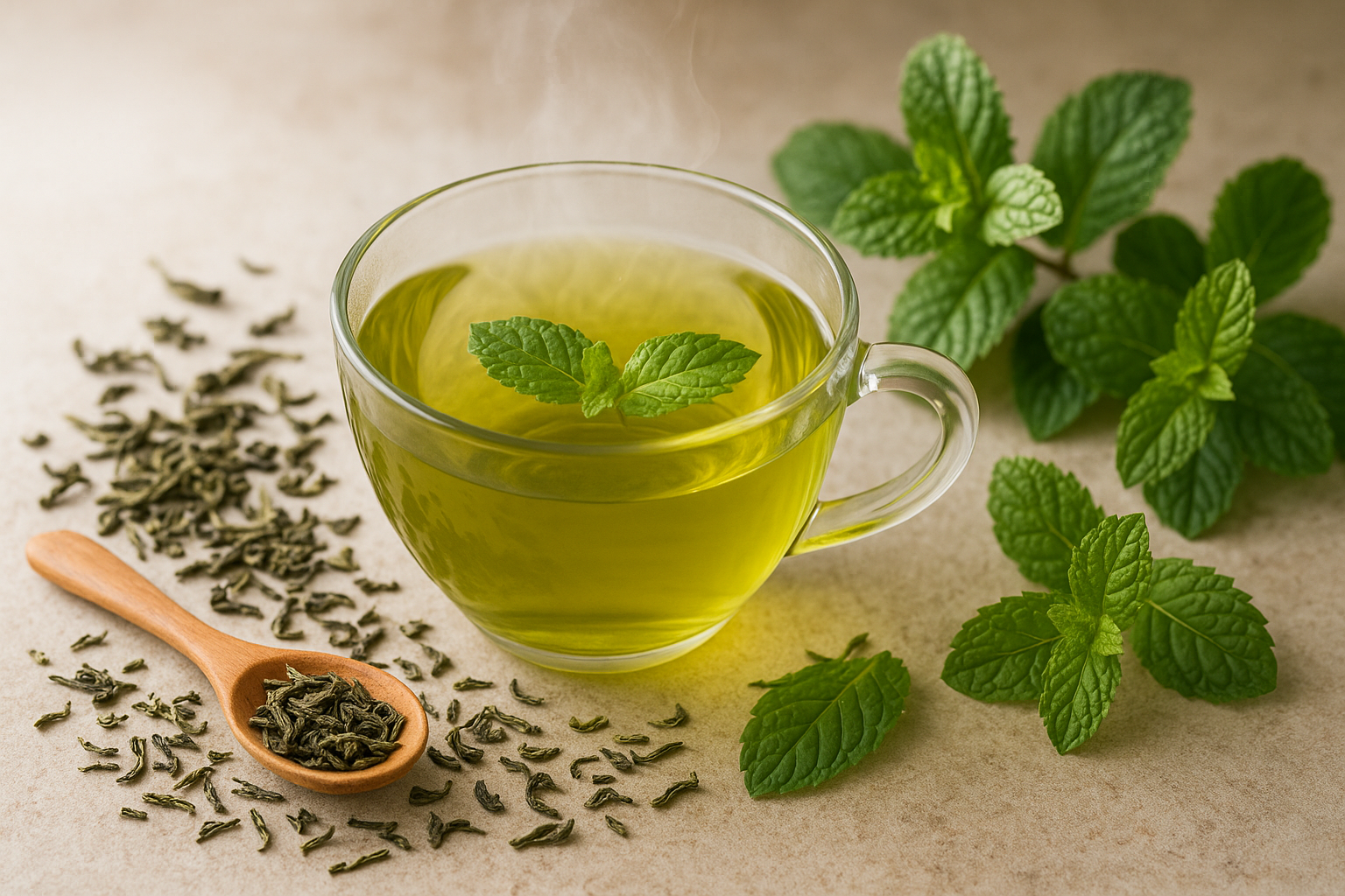 donde se vea te verde y menta