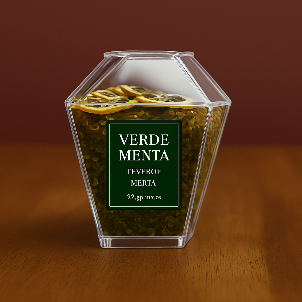Te Verde Menta envase 35 gramos