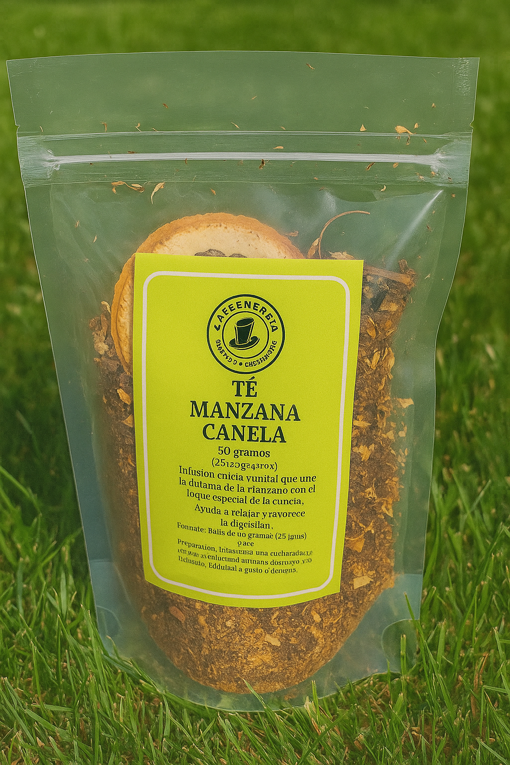 Te Manzana Canela envase 50 gramos